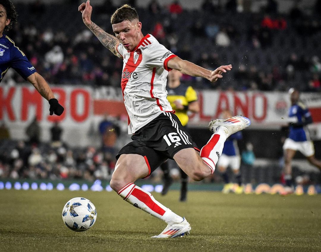 Franco Carboni fue presentado oficialmente como jugador de River