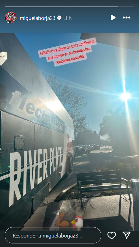 La sorpresiva historia que publicó Borja tras la derrota de River en la Liga Profesional