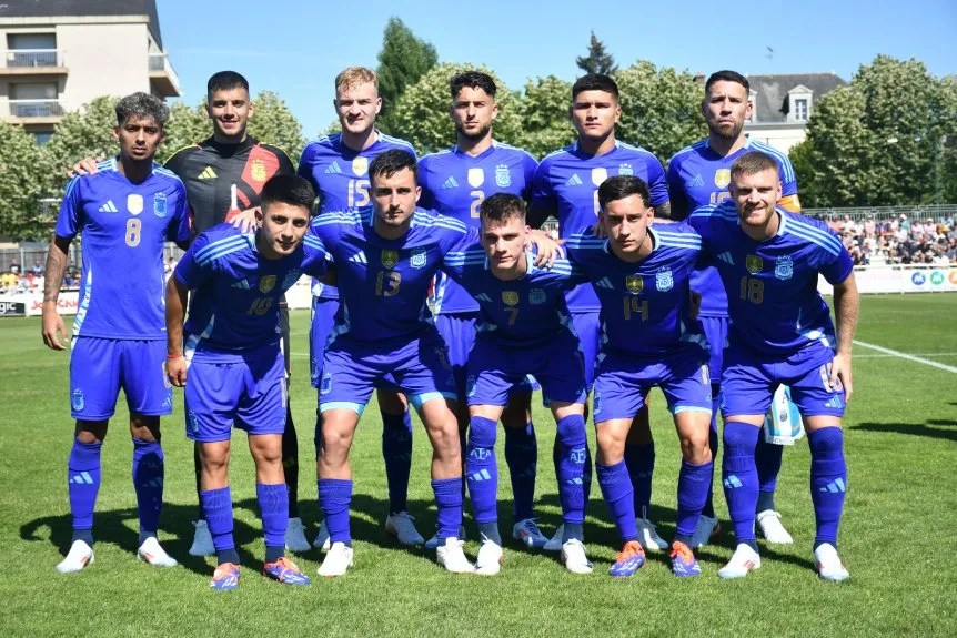 Argentina Sub-23: el once inicial ante&nbsp;Marruecos