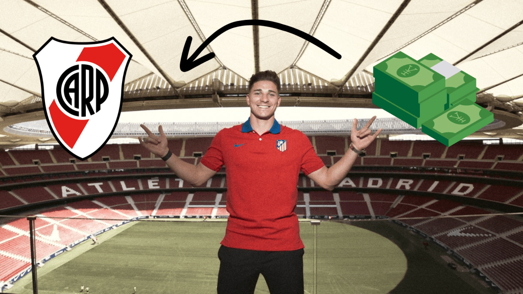 Julián al Atlético Madrid: ¿Cuánto dinero recibe River por su&nbsp;transferencia?