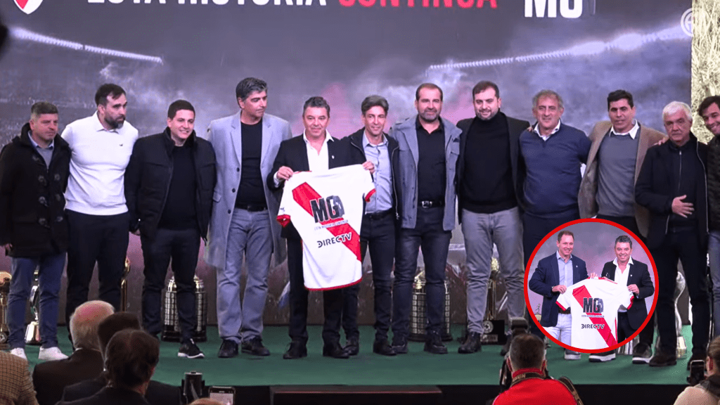 Marcelo Gallardo fue presentado en el Monumental: «Estoy bien y con muchísimas&nbsp;ganas»