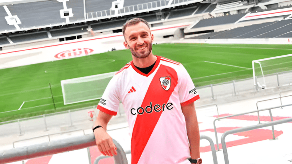 Germán Pezzella, el Sub capitán de&nbsp;River