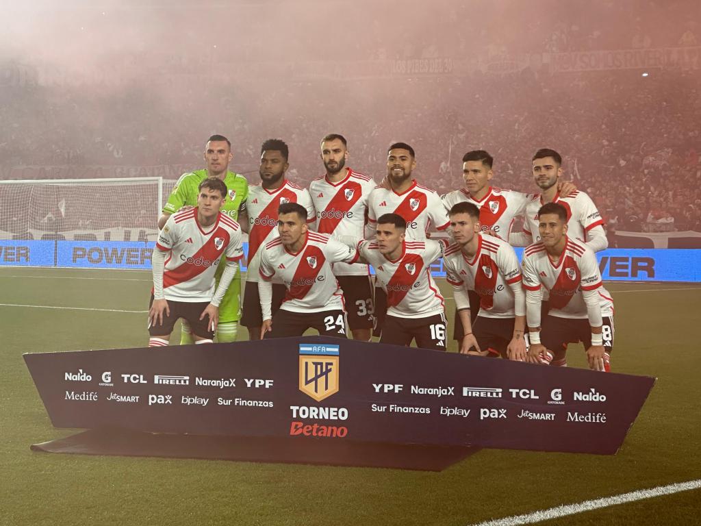 River confirmó su 11 inicial para enfrentar a Talleres por la Liga&nbsp;Profesional