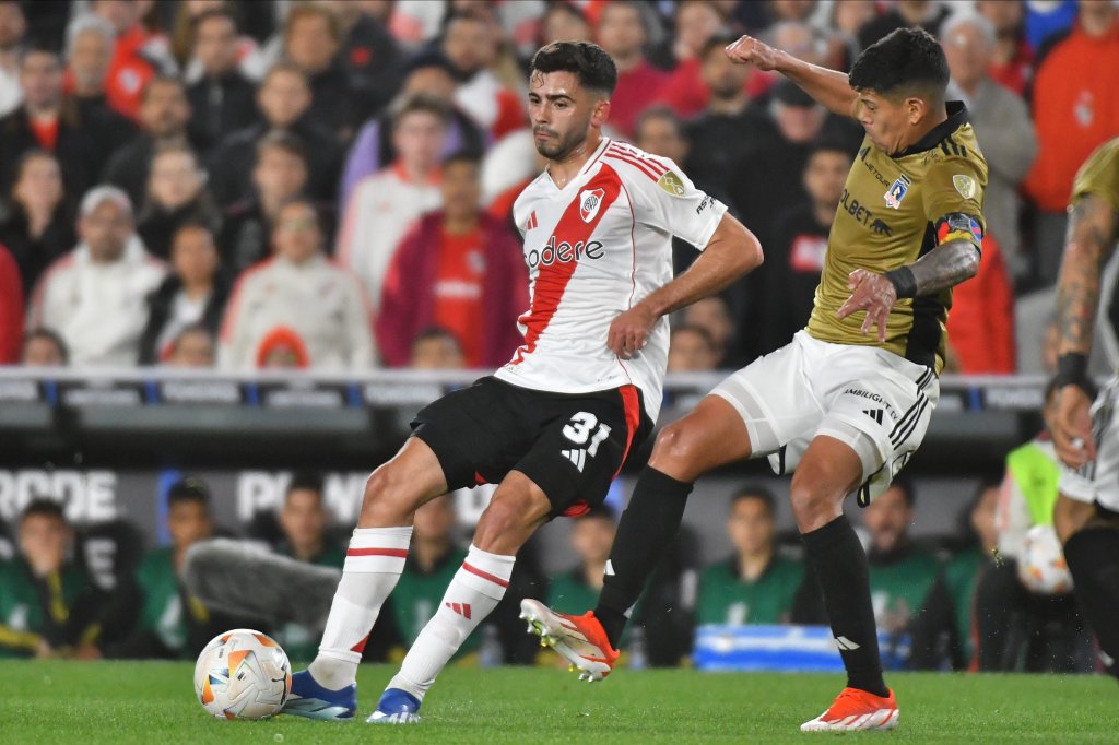 Los puntajes de la victoria de River frente a Colo Colo por la Copa Libertadores&nbsp;2024