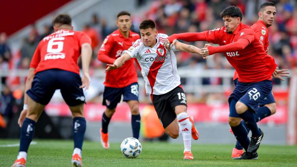 River empató ante Independiente en&nbsp;Avellaneda