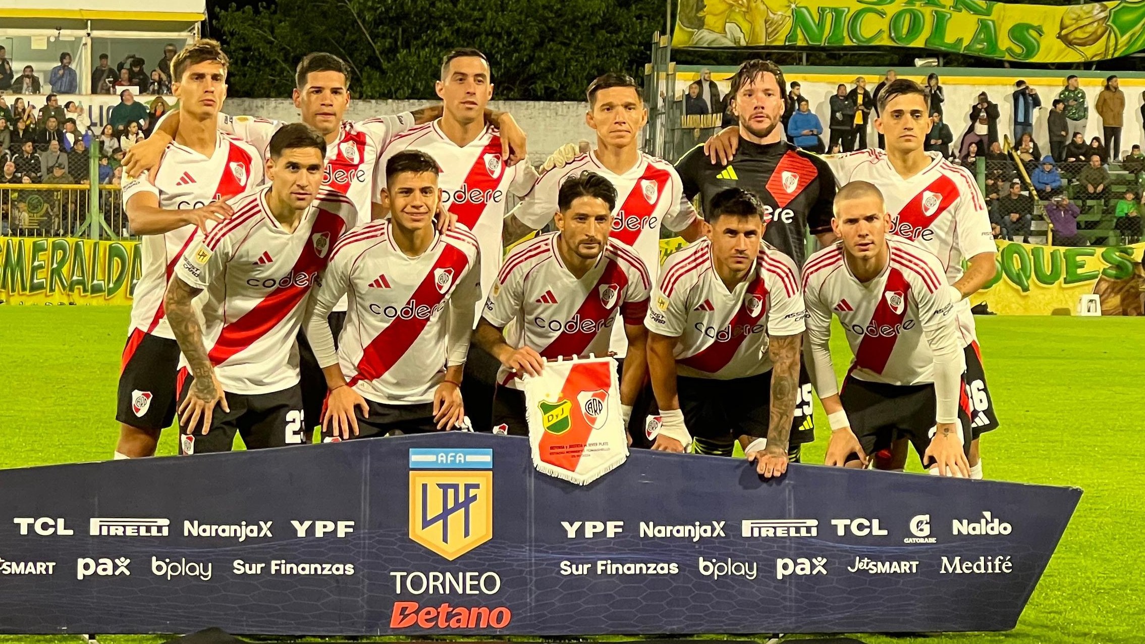 El once inicial de River frente a Defensa y Justicia por la Liga Profesional 2024