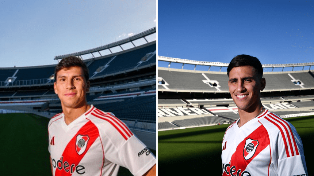 Oficial: Gonzalo Tapia y Matías Rojas fueron presentados como nuevos refuerzos de&nbsp;River